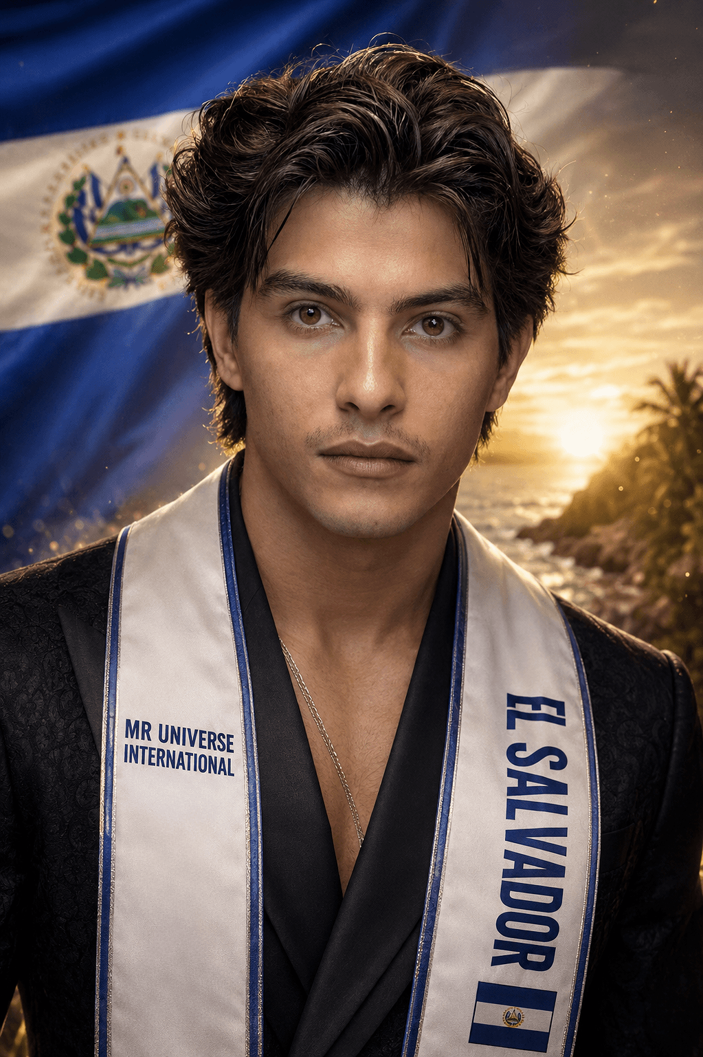 Hector Sanchez, Mister Universe International El Salvador, National Final Stage