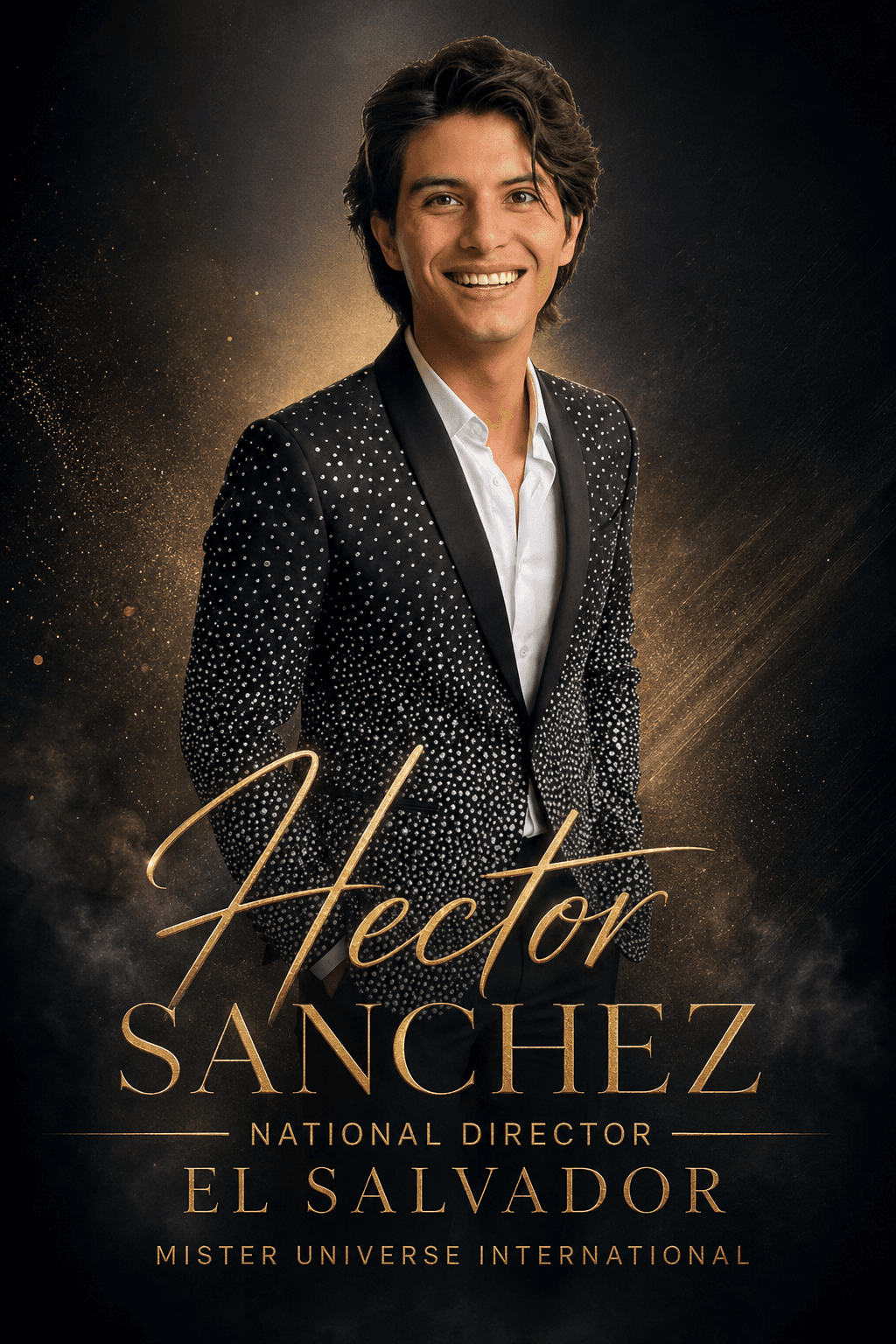 Hector Sanchez, National Director, Mister Universe International El Salvador